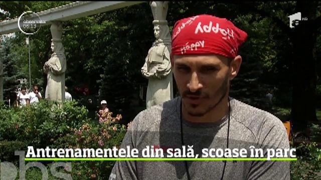 Pe ritmuri muzicale, 150 de antrenori de fitness au adus &icirc;n Parcul Herăstrău din Capitală antrenamentele din sală
