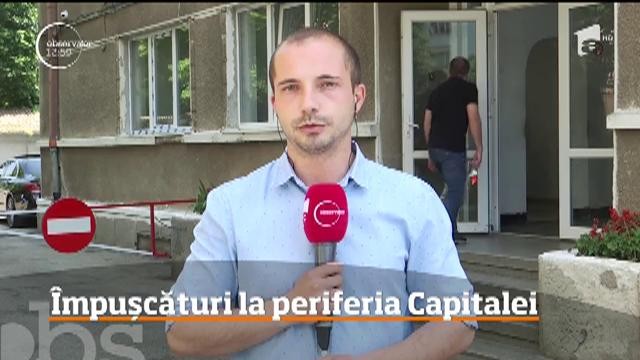 &Icirc;mpușcături la periferia Capitalei, trei oameni au ajuns la spital