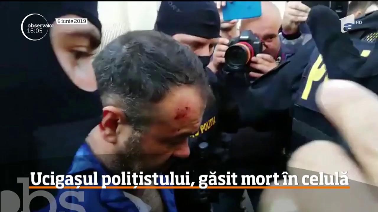 Ucigaşul poliţistului din judeţul Timiş s-a sinucis &icirc;n arestul penitenciarului &icirc;n care fusese &icirc;nchis