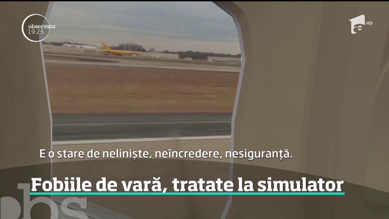 Frica de avion nu se mai tratează cu pastile sau cu un pahar de alcool, ci printr-o experienţă virtuală