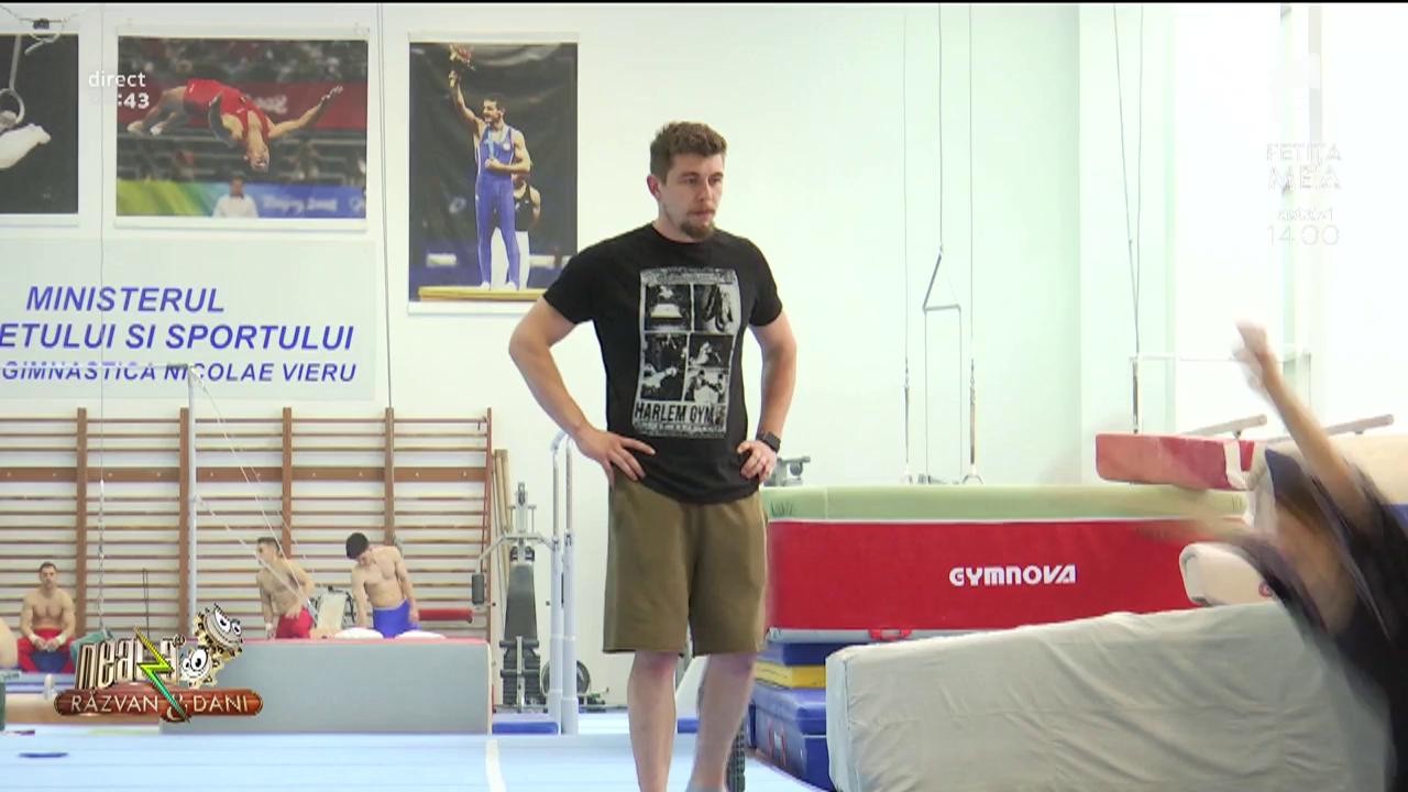 Neatza cu Răzvan și Dani. Larisa Iordache revine în gimnastică la doi ani de la accidentare