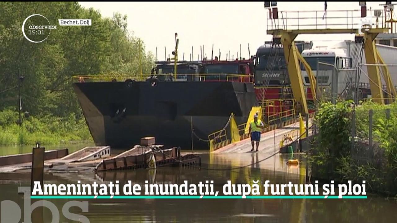 Furtunile puternice au răvăşit din nou de la un capăt &icirc;n altul ţara