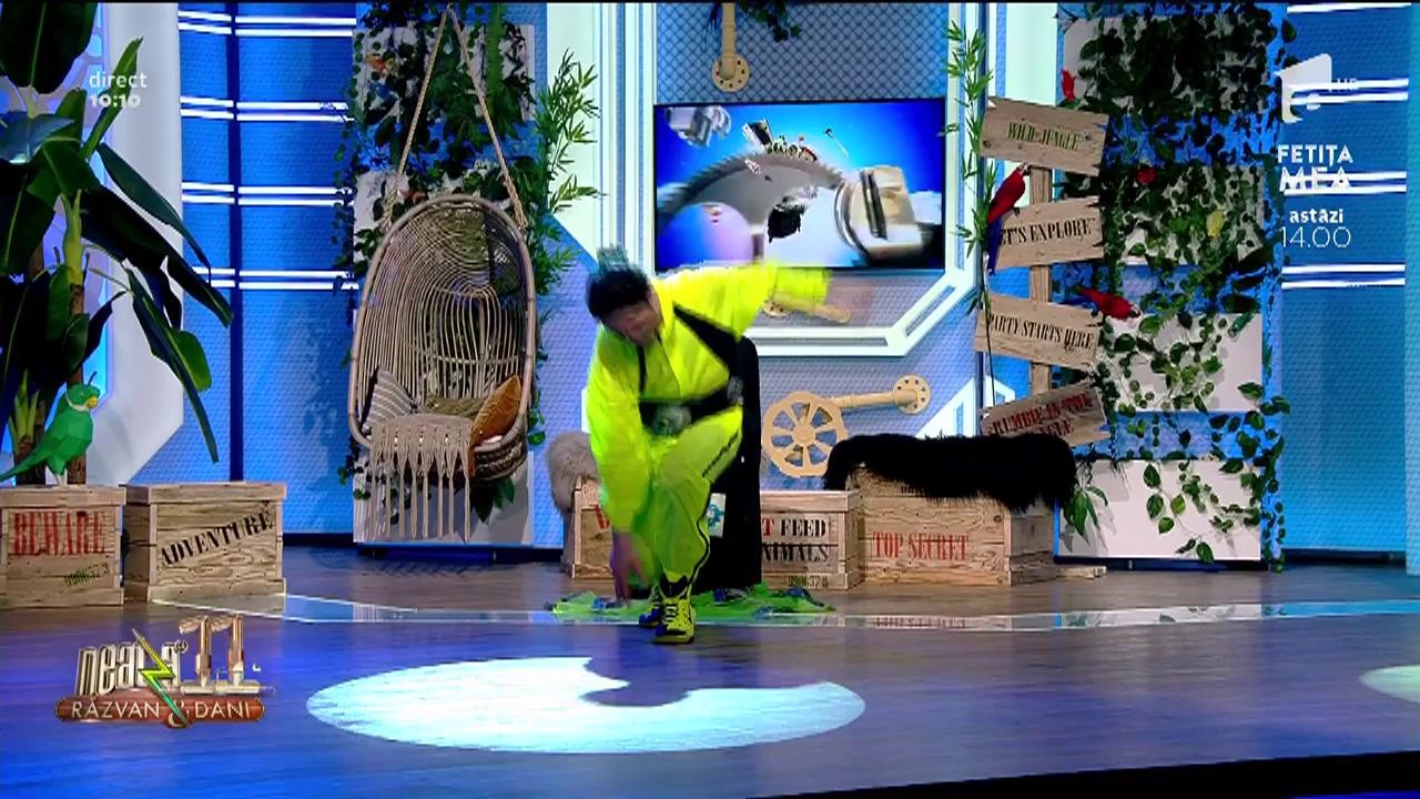 Pipino de Rom&acirc;nia, spectacol senzațional pe scena de la Neatza cu Răzvan și Dani