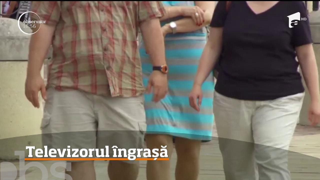 Televizorul &icirc;ngrașă! Persoanele care dorm cu televizorul pornit riscă să devină obeze