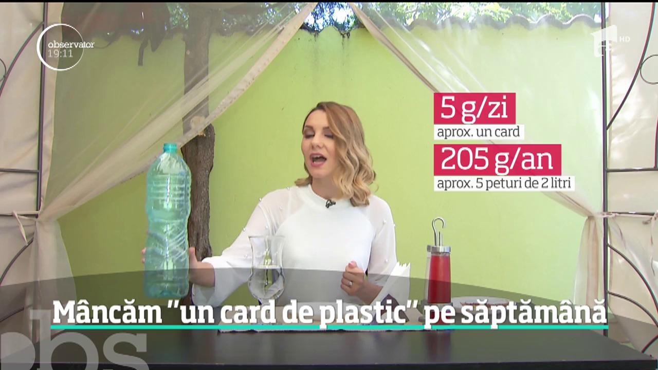 Studiu alarmant. M&acirc;ncăm un card de plastic pe săptăm&acirc;nă, iar medicii nici măcar nu ştiu c&acirc;t e de grav este efectul