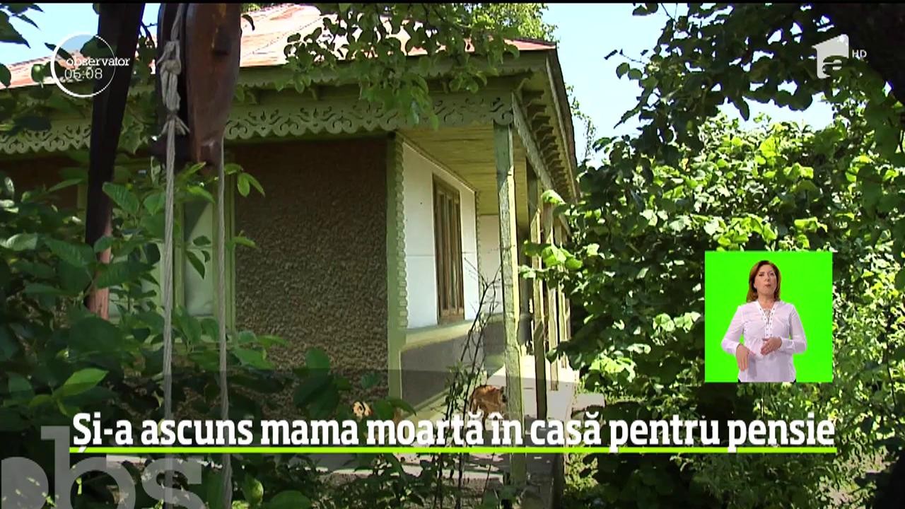 Caz revoltător &icirc;ntr-o comună din Galaţi! Un bărbat şi-a ţinut mama moartă &icirc;n casă, timp de patru luni, pentru a-i &icirc;ncasa pensia