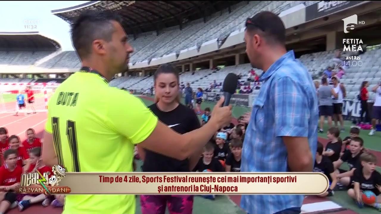 Neatza cu Răzvan și Dani. Sports Festival, Cluj Napoca - La ce v&acirc;rstă este bine să &icirc;ţi duci copilul handbal
