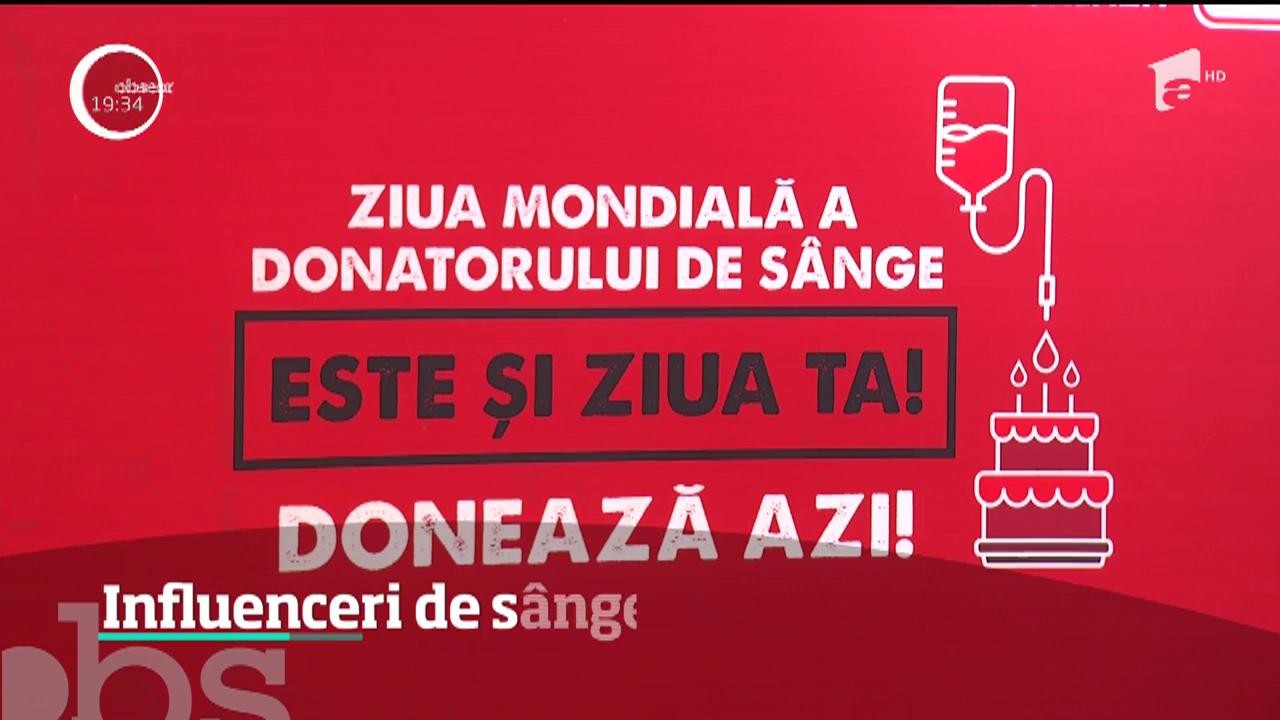 Un singur donator de s&acirc;nge poate salva trei vieţi! Astăzi este Ziua Internaţională a Donatorului