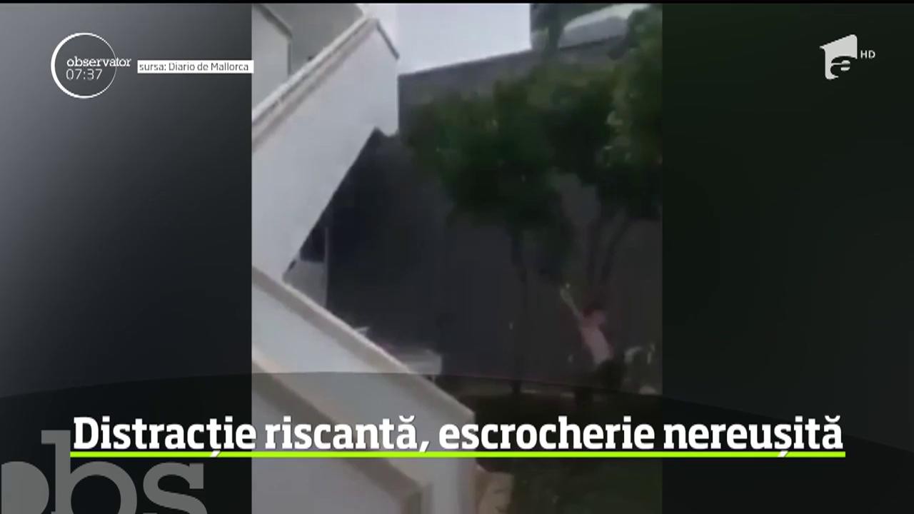 Distracție riscantă, escrocherie nereușită
