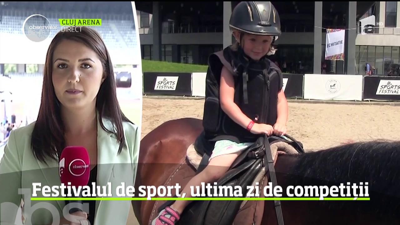 Ultima zi a festivalului sportiv de la Cluj. Ce noi provocări &icirc;i așteaptă pe participanți
