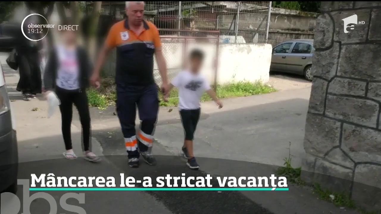 M&acirc;ncarea le-a stricat vacanța din Cheile Grădiştei. Medicii au fost chemaţi să ajute 17 oameni, printre care şi un copil de trei ani