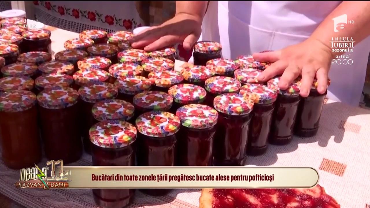 Neatza cu Răzvan și Dani. Bucătarii din toate zonele țării pregătesc bucate pentru pofticioși, la Festivalul Cireșelor din Capitală