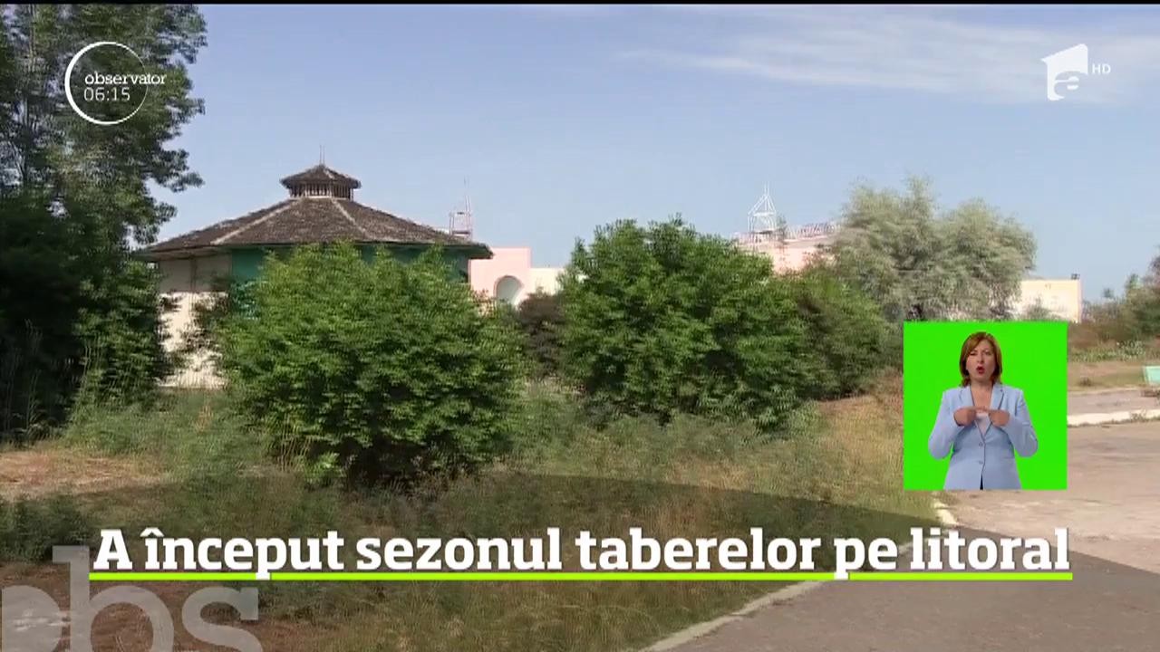A &icirc;nceput vacanţa, iar pentru copii varianta unei tabere la malul mării pare cea mai tentantă
