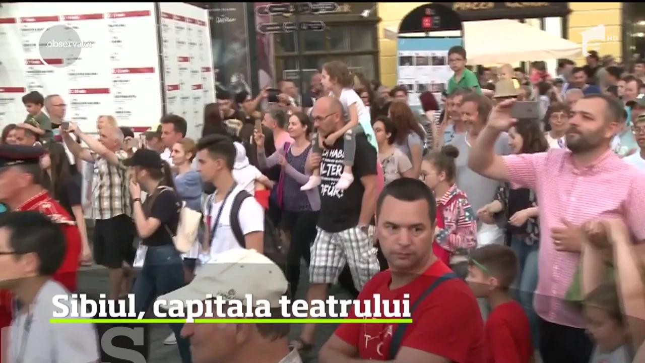 Sibiul este p&acirc;nă pe 23 iunie cea mai mare scenă din Europa