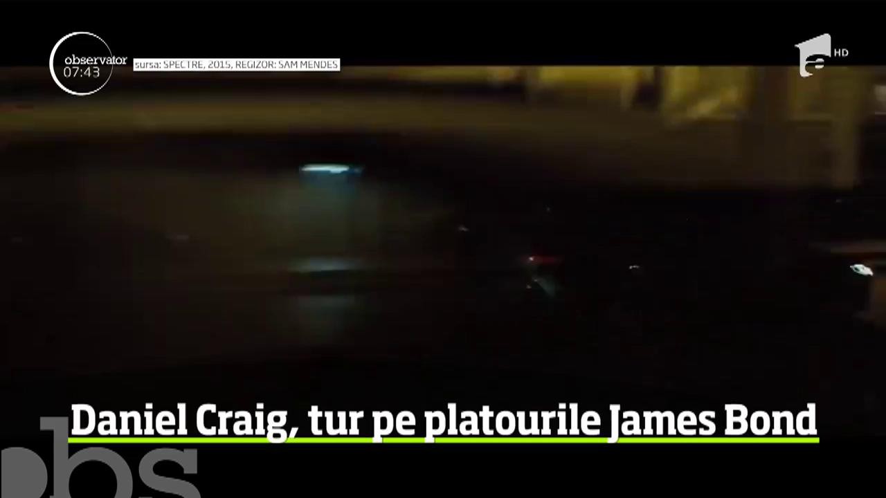 &Icirc;n aşteptarea noului film James Bond, fanii francizei au parte de o surpriză, chiar din partea lui Daniel Craig