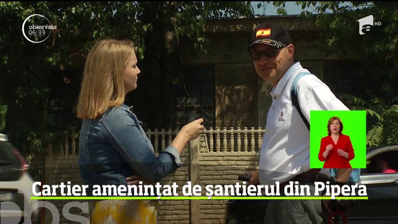 Şantierul deschis pentru lărgirea străzii care continuă Autostrada Urbană din nordul Capitalei ameninţă cu blocajul mai mulţi rezidenţi din cartierul Pipera