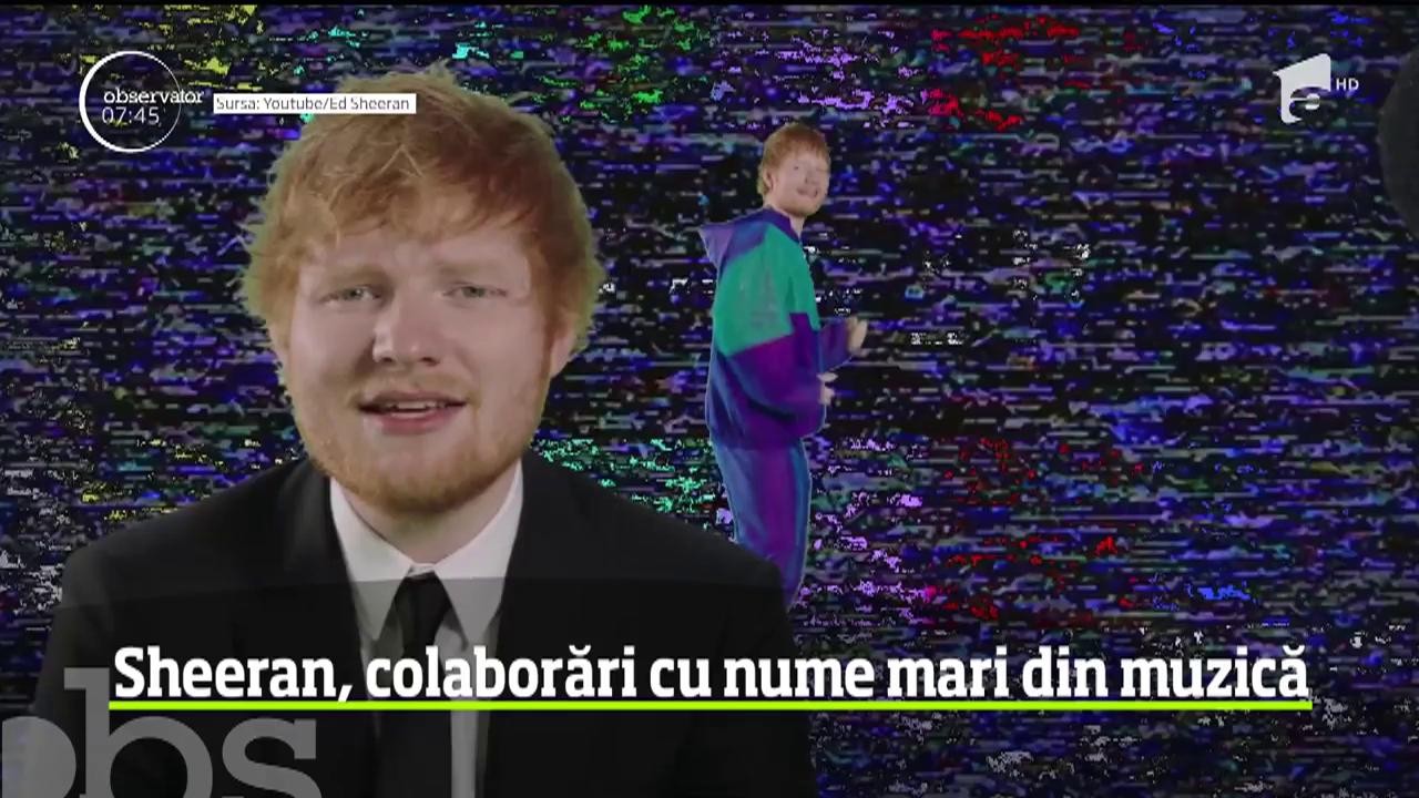 Ed Sheeran va lansa luna viitoare un album &icirc;n colaborare cu alte nume mari din industria muzicii!