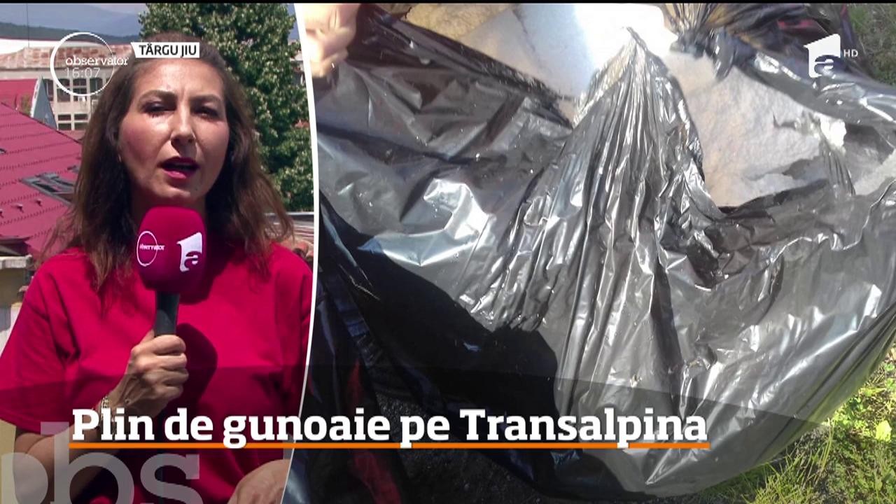 Transalpina &icirc;ncepe deja să se umple de gunoaie!