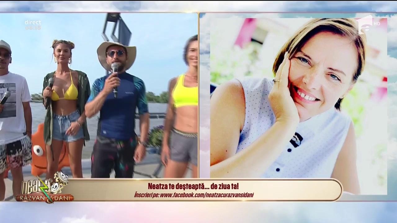 Neatza cu Răzvan și Dani te deşteaptă... de ziua ta! La mulți ani, Nicoleta!