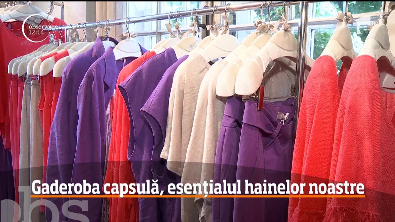 Conceptul de garderoba capsula, esențialul hainelor noastre