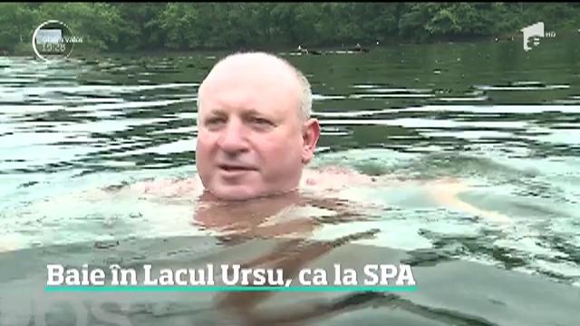 Lacul Ursu, una dintre cele mai căutate staţiuni terpeutice din ţară