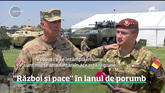 Militarii americani le cer scuze fermierilor rom&acirc;ni, după ce au năvălit cu tancurile şi blindate &icirc;n lanurile de cereale şi le-au distrus culturile