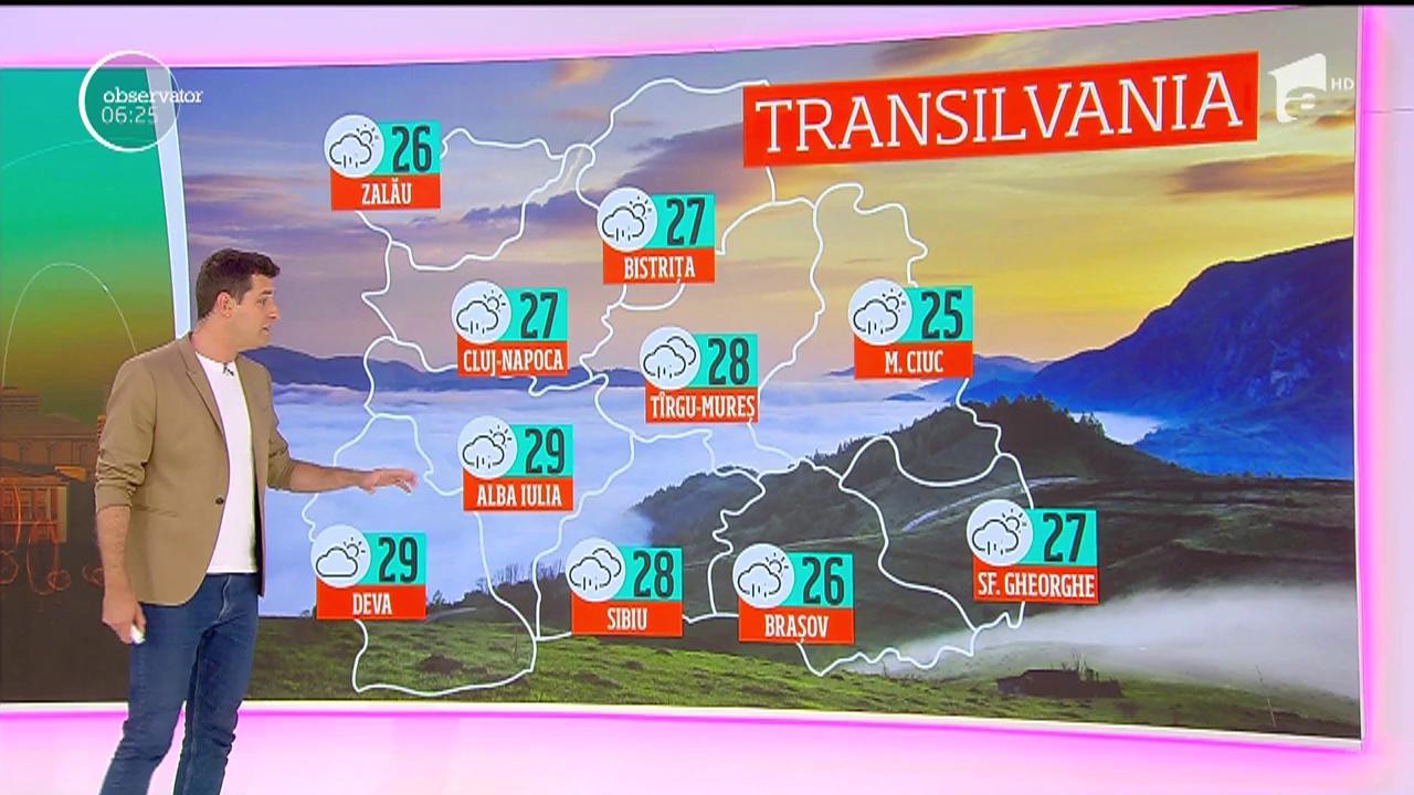 Meteo 22 iunie 2019. Cer senin &icirc;n toată țara. Temperatura maximă ajunge p&acirc;nă la 32&deg;C