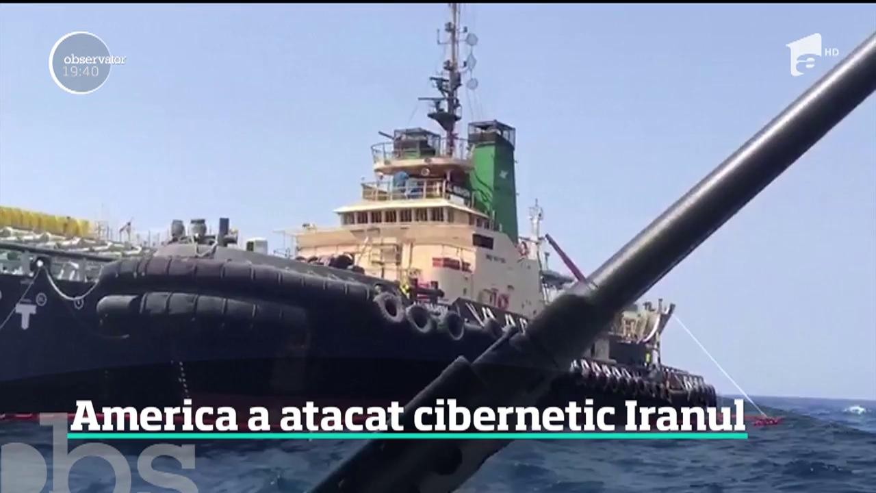 Statele Unite au atacat cibernetic ţinte strategice din Iran, după ce preşedintele american a renunţat &icirc;n ultima clipă la o ofensivă militară