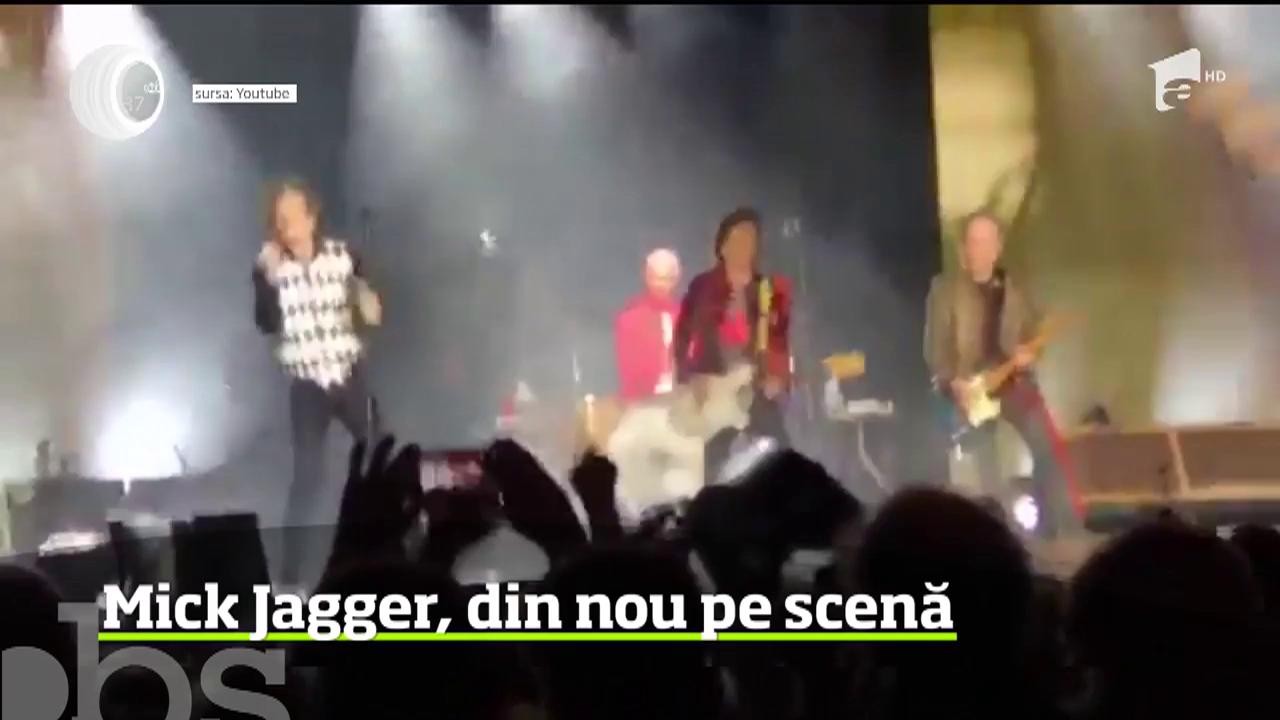 Mick Jagger şi-a impresionat &icirc;ncă o dată fanii, după ce a revenit pe scenă &icirc;n urma problemelor de sănătate, fiind parcă mai energic ca niciodată