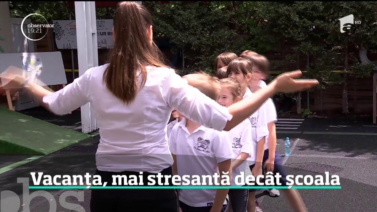 Copiii sunt mai stresaţi &icirc;n vacanţă dec&acirc;t &icirc;n timpul şcolii! Psihologii avertizează că libertatea ce vine odată cu vacanţa de vară poate fi un motiv de anxietate