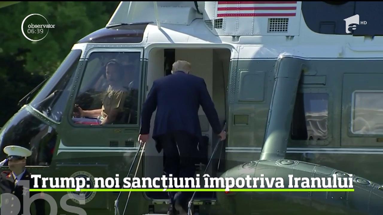 Donald Trump pune din nou presiune pe Iran să renunţe la ambiţiile nucleare