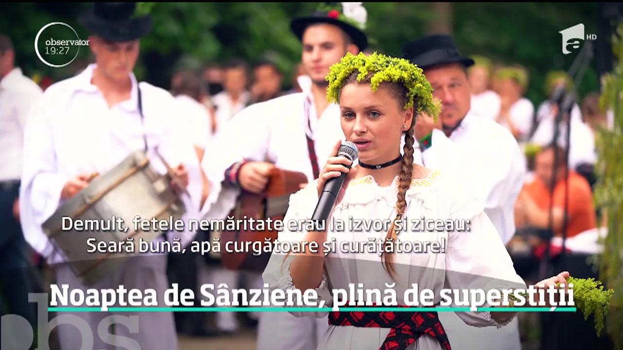 Sărbătoare aşteptată cu nerăbdare de tinere: S&acirc;nzienele sau Drăgaica