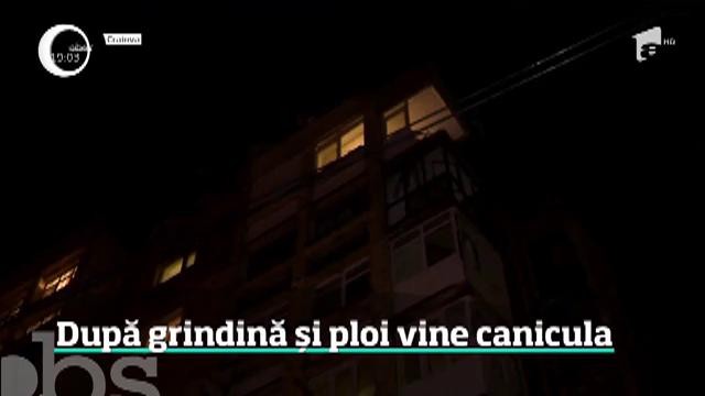Imagini de coşmar, după ce Rom&acirc;nia a fost lovită de grindină şi de vijelii violente