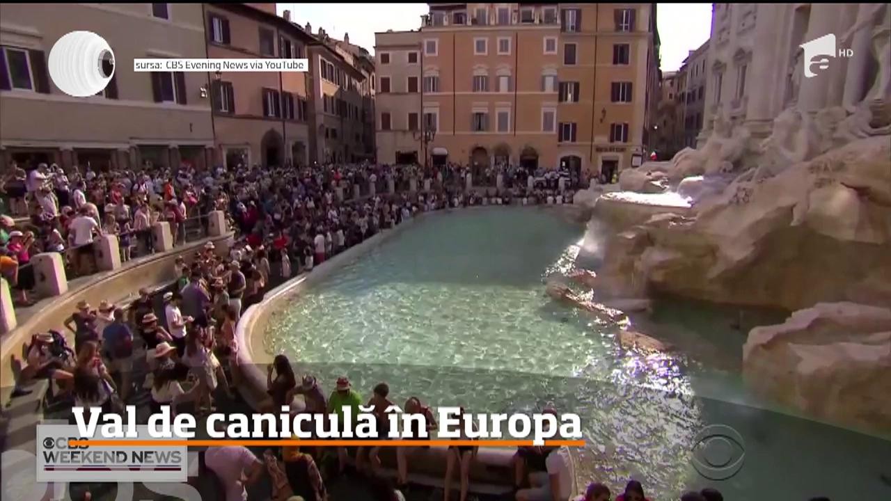 Vestul şi centrul Europei se pregătesc de cea mai fierbinte săptăm&acirc;na de final de iunie din ultimele şapte decenii