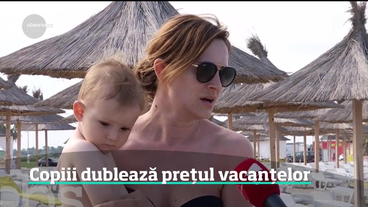 Copiii dublează prețul vacanțelor de pe litoralul rom&acirc;nesc