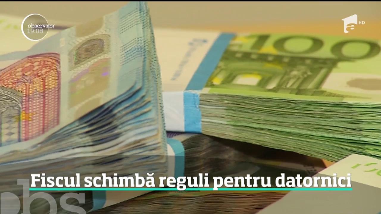 Fiscul schimbă regulile. Conturile rom&acirc;nilor nu vor mai fi complet blocate. Iar cei care vin cu un plan pentru returnarea banilor ar putea obţine ştergerea unor datorii