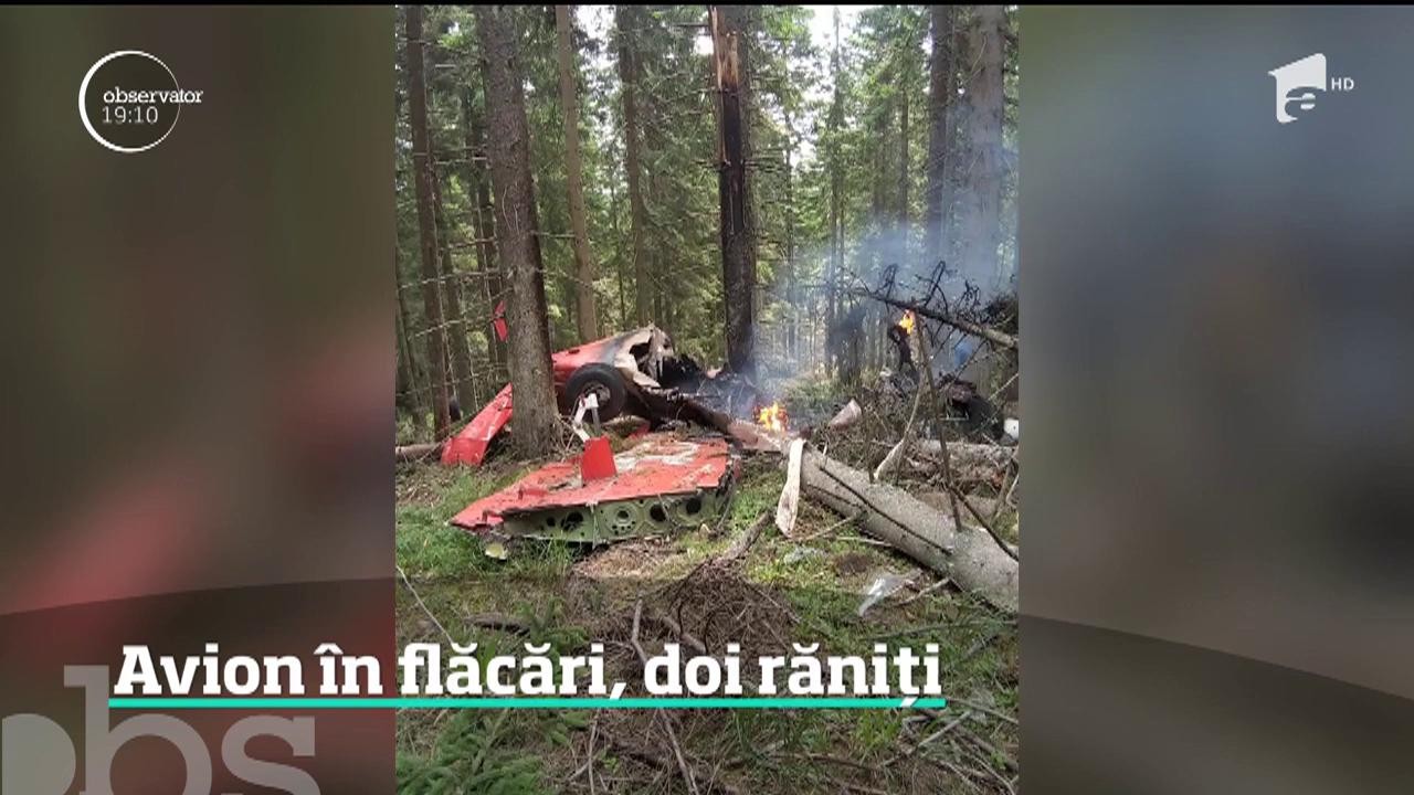 Panică &icirc;n județul Harghita. Un avion utilitar a aterizat forţat &icirc;n apropierea V&acirc;rfului Mădăraş