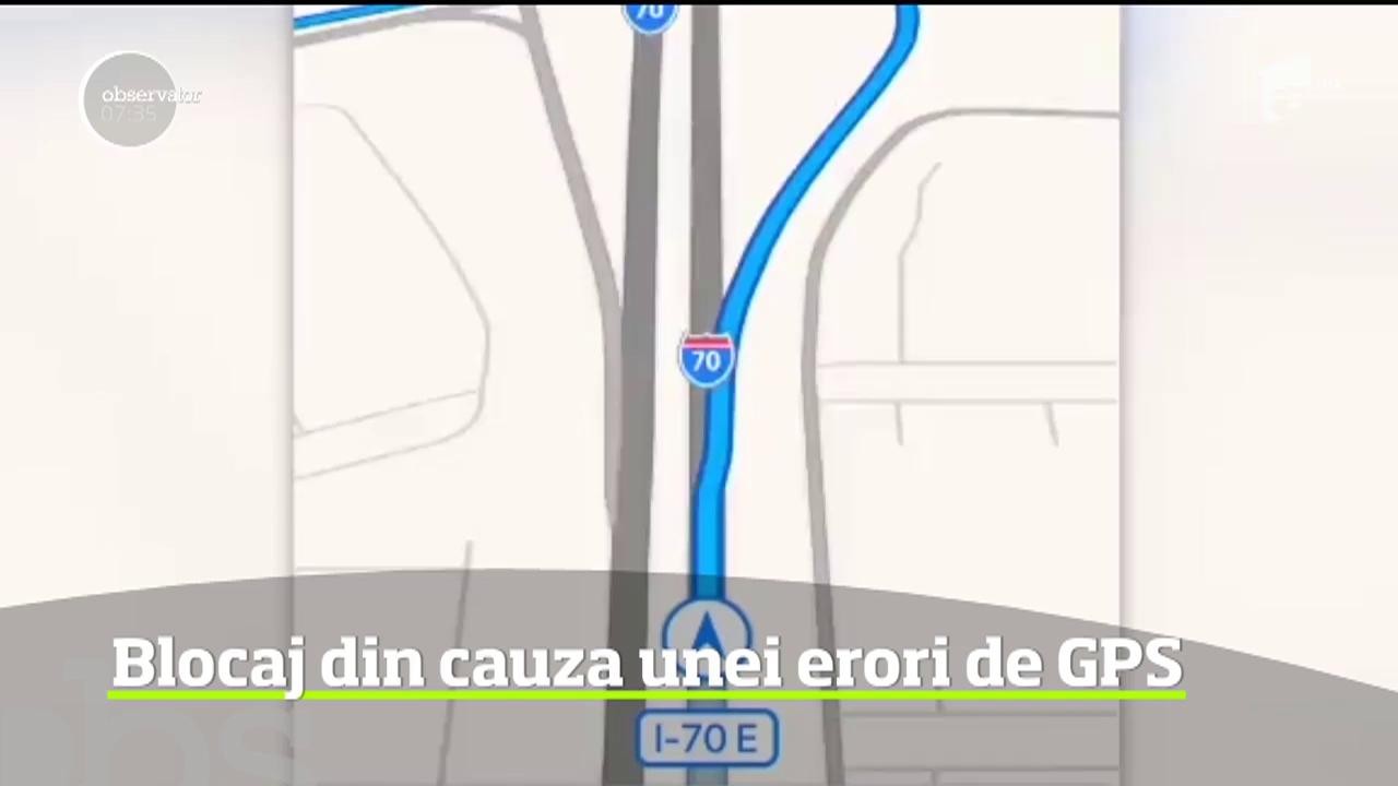 GPS-ul le-a jucat feste şoferilor, &icirc;n Statele Unite. Peste 100 de oameni au ajuns &icirc;n mijlocul pustietăţii, din cauza unor erori