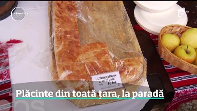 Plăcintele făcute după reţete din toată țara i-au &icirc;ndulcit pe bucureşteni, &icirc;n parcul Herăstrău