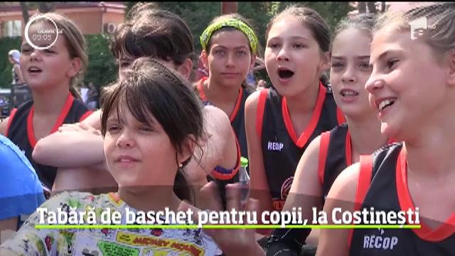 Tabără de baschet pentru copii, la Costinești