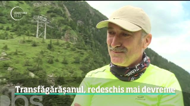 Transfăgărășanul, redeschis mai devreme