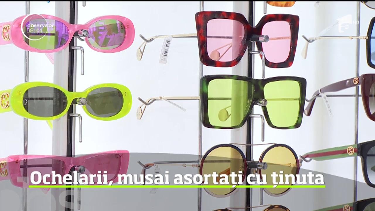 Ochelarii de soare, musai asortați cu ținuta