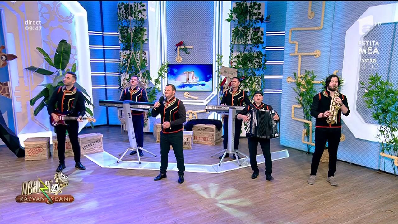 Formația Ianina c&acirc;ntă la Neatza cu Răzvan și Dani melodia Di c&acirc;ti ori