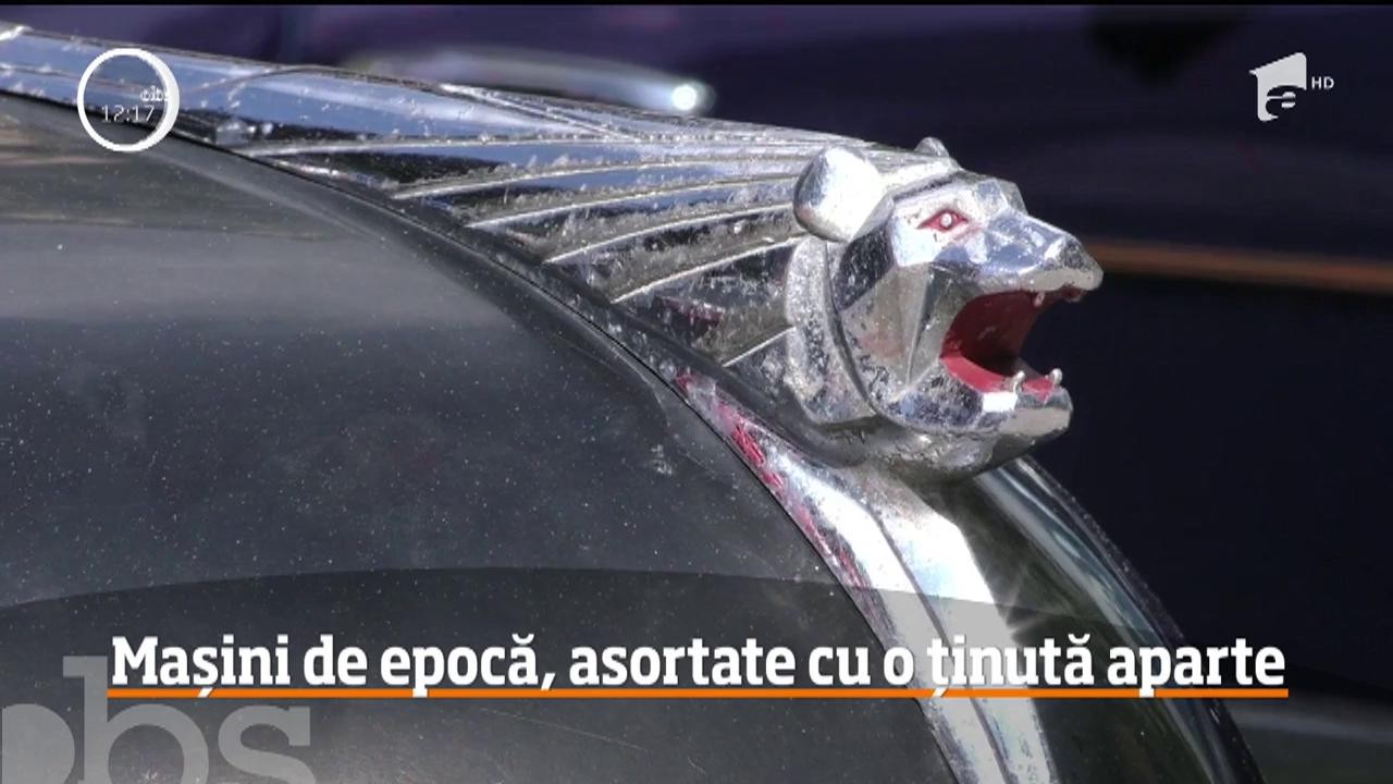 Expoziția mașinilor de epocă, la Sinaia