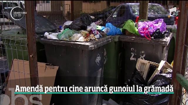 Rom&acirc;nii care nu selectează gunoiul reciclabil de cel menajer riscă să primească amenzi &icirc;ntre 1.000 şi 2.000 de lei