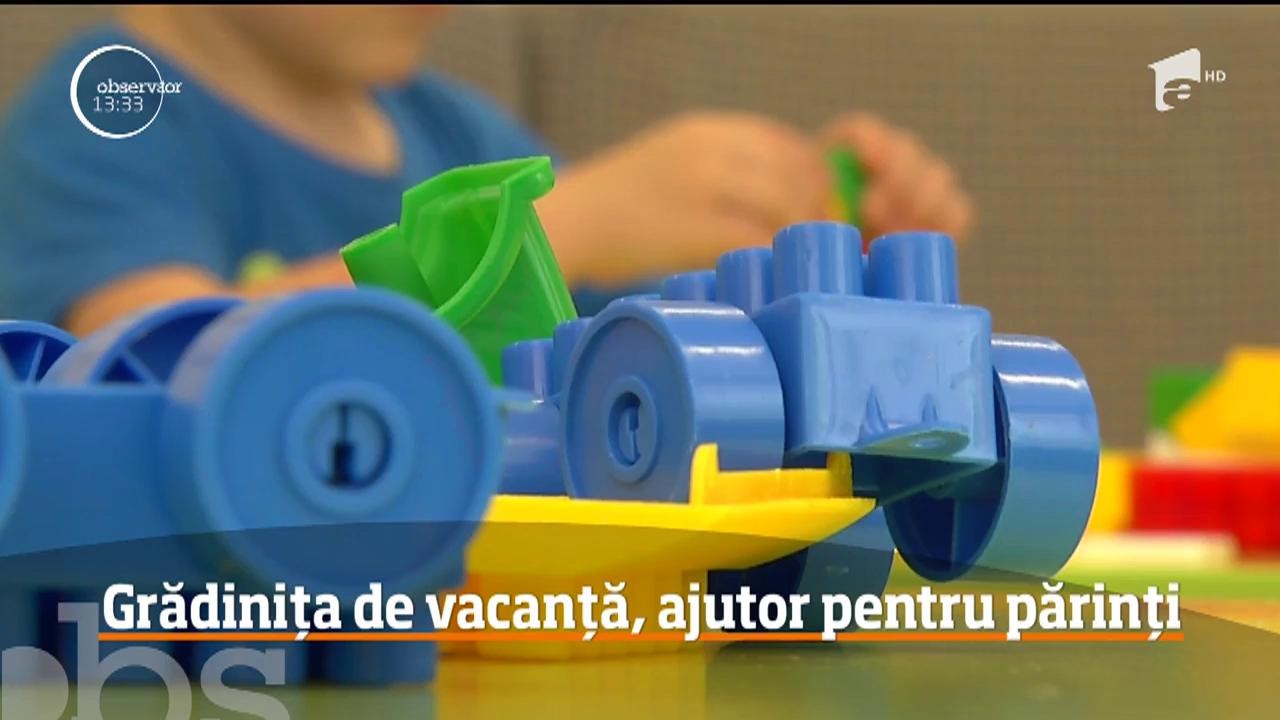 Grădinița de vacanță, ajutor pentru părinți