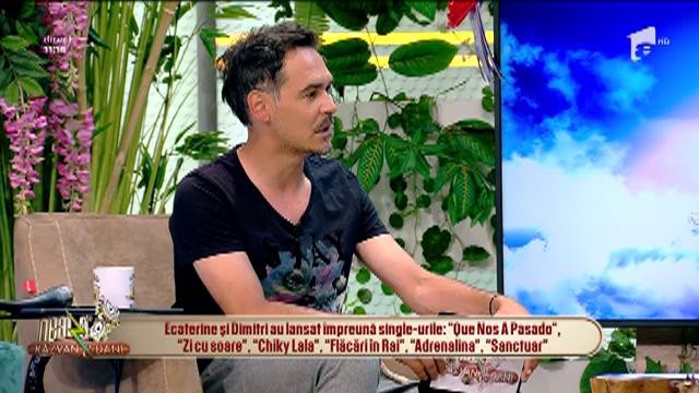 Neatza cu Răzvan și Dani. Ecaterine și Dimitri lansează videoclipul piesei N-am putut s-adorm: Am compus această melodie într-un moment în care ne despărțiserăm