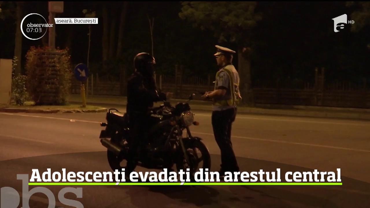 A fost stare de alertă &icirc;n Bucureşti după ce doi adolescenţi au evadat din arestul central al Poliţiei Capitalei