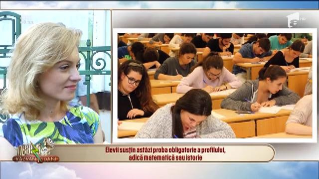 Neatza cu Răzvan și Dani. Bacalaureat 2019. Elevii susțin astăzi proba obligatorie a profilului