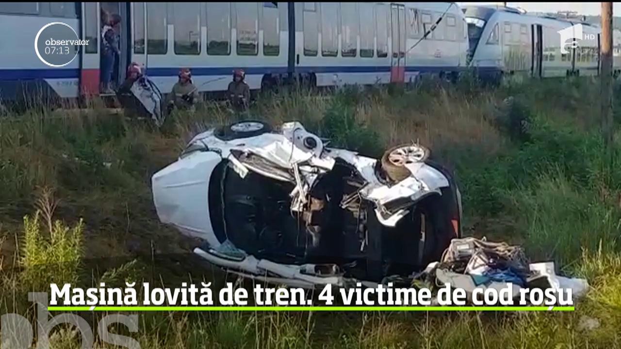 La ieşirea din localitatea Reghin, un autoturism a fost spulberat de un tren Inter Regio la trecere la nivel cu cale ferată semnalizată cu crucea Sf&acirc;ntului Andrei